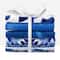 SINGER China Blue Batiks Cotton Fabric Fat Quarters